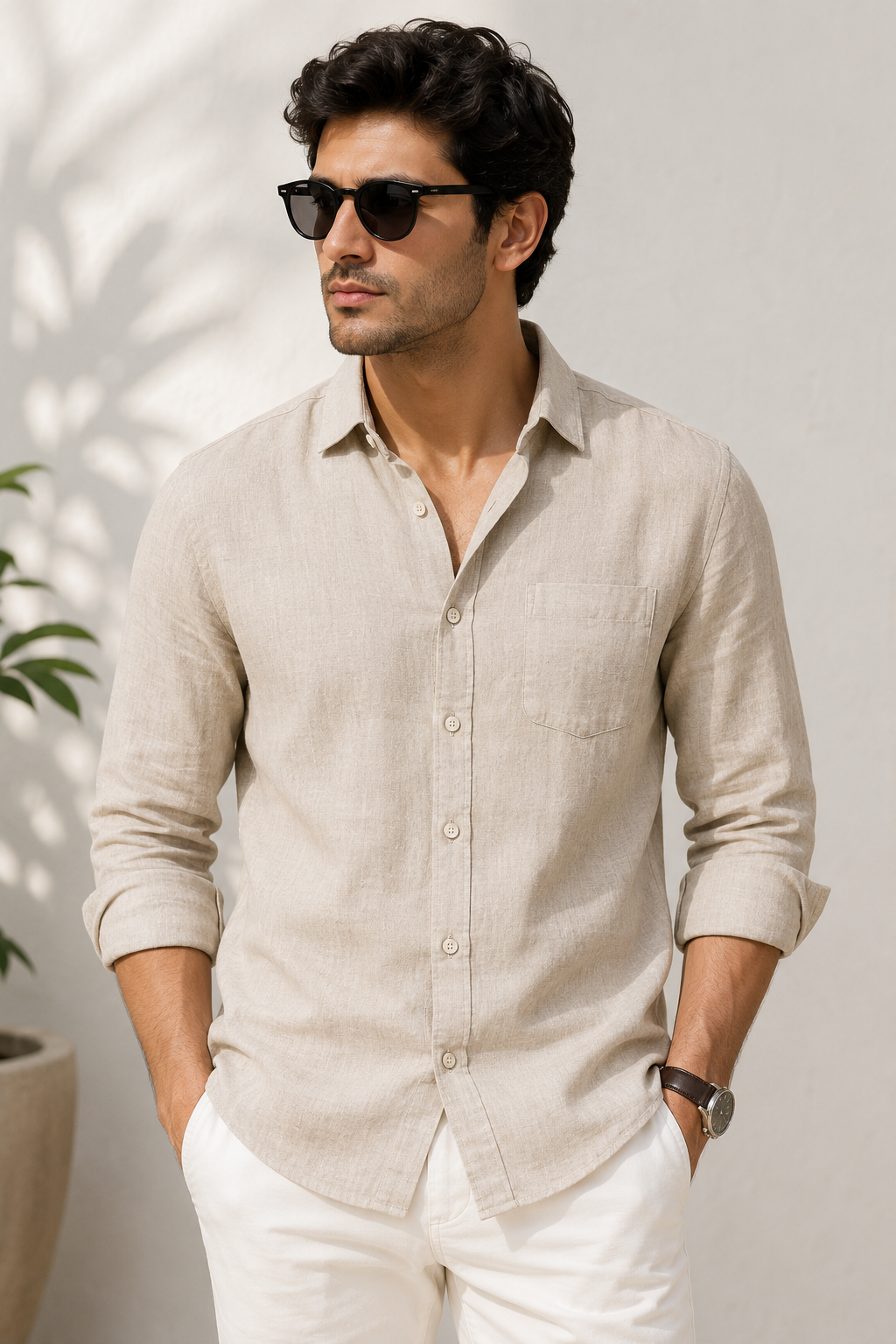 Men's Premium Linen Shirt